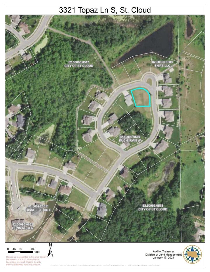 Property Photo:  3321 Topaz Lane  MN 56301 