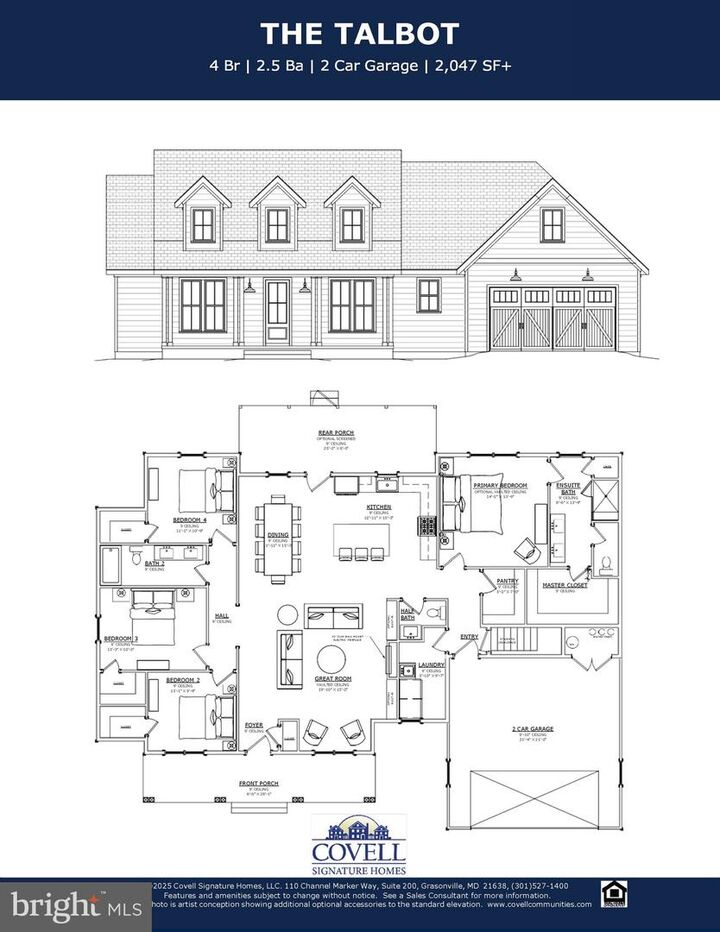 Property Photo: 410 5 Farms Drive MD 21666