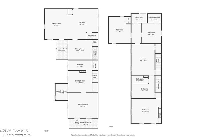 Property Photo:  227 N 2nd Street  PA 17837 