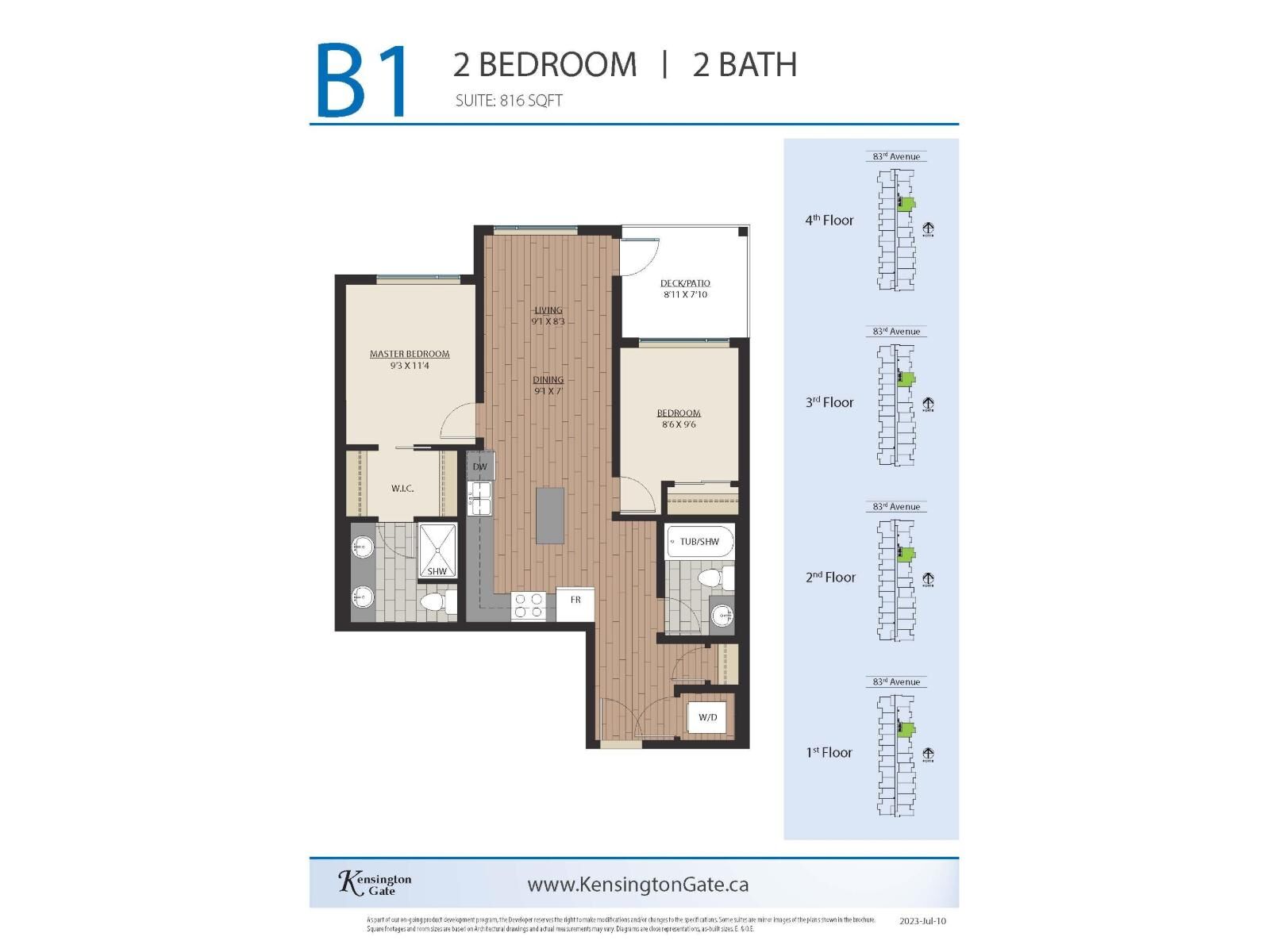 Photo de la propriété:  20926 83 Avenue Avenue 101  BC V2Y 3Y9 
