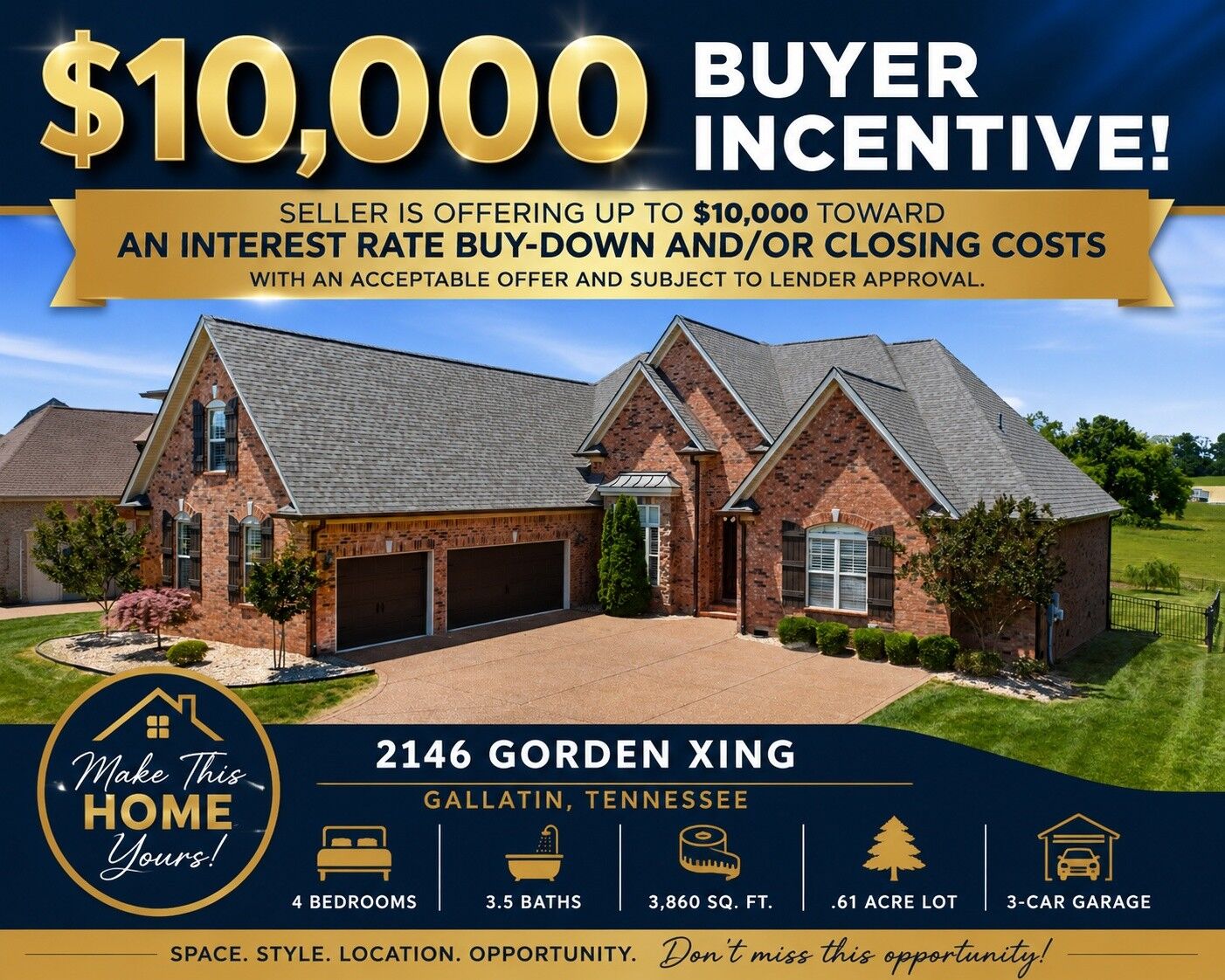 Property Photo:  2146 Gorden Xing  TN 37066 