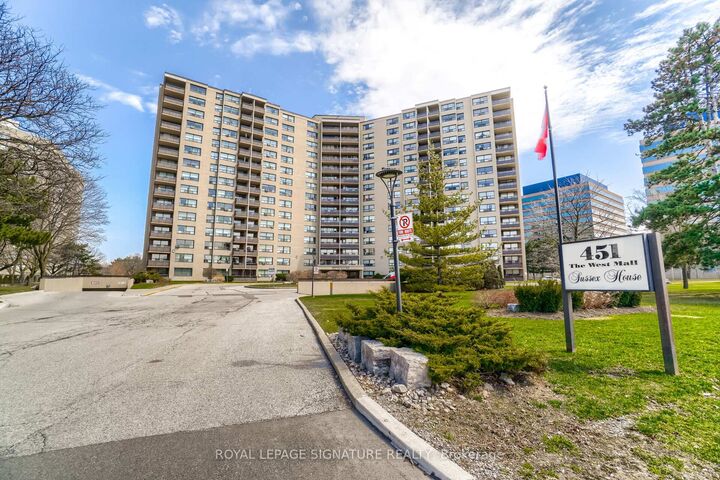 Property Photo: 451 The West Mall Drive 1212 ON M9C 1G1