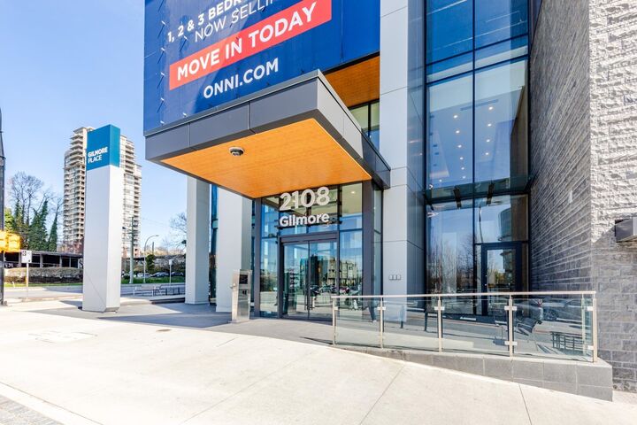 Property Photo: 2108 Gilmore Avenue 1612 BC V5C 0N8