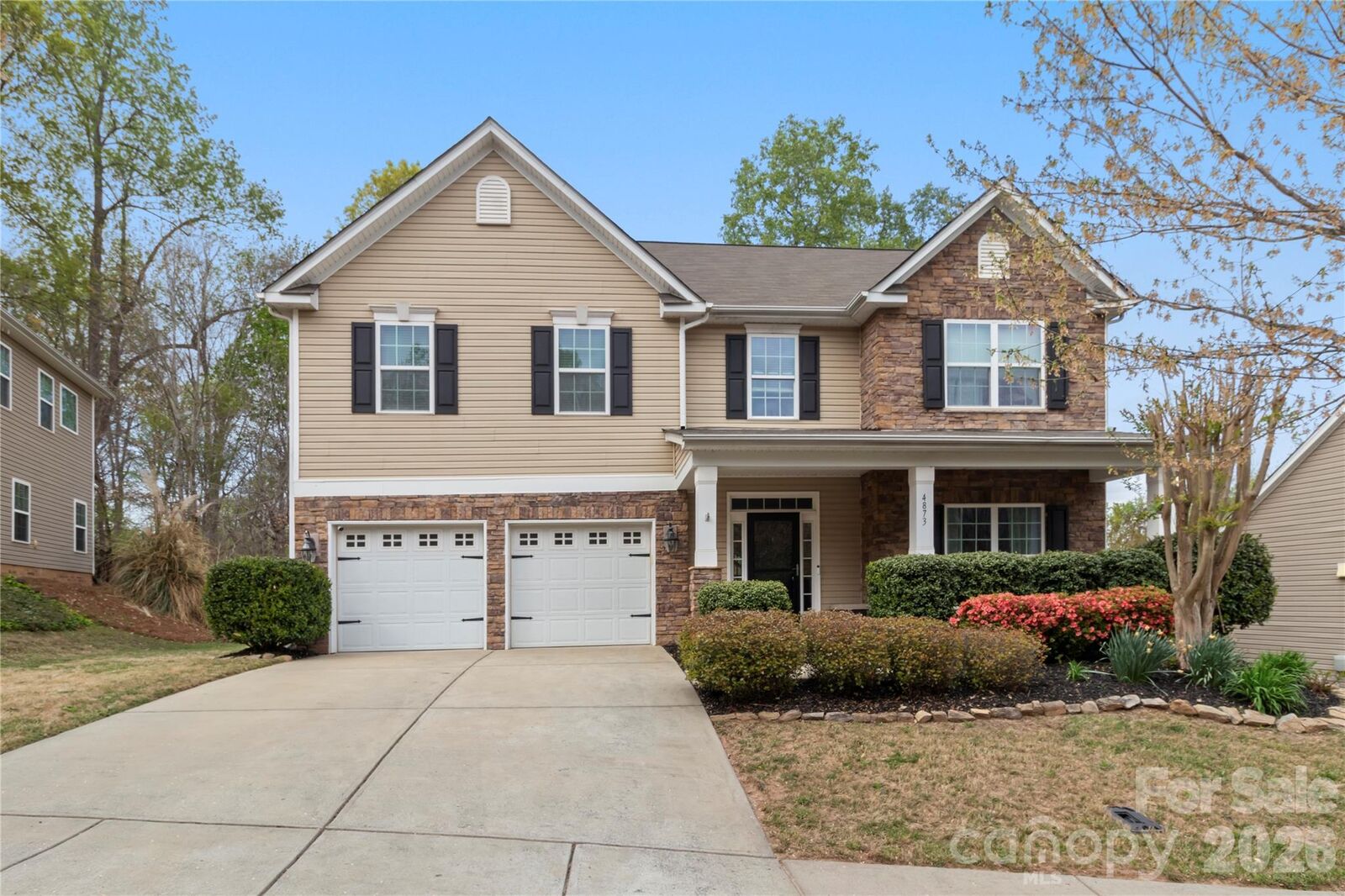 Property Photo:  4873 Samuel Pinckney Drive  NC 28012 