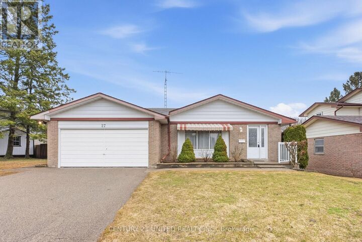 Photo de la propriété:  27 Payne Crescent  ON L1A 3Y3 