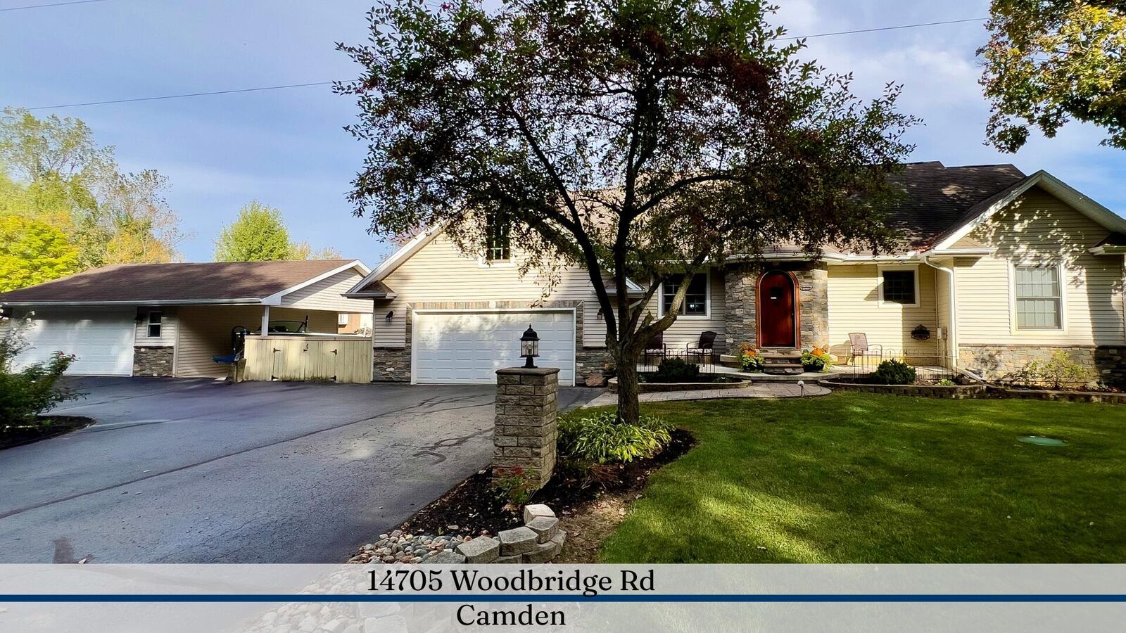 Property Photo:  14705 Woodbridge Road  MI 49232 