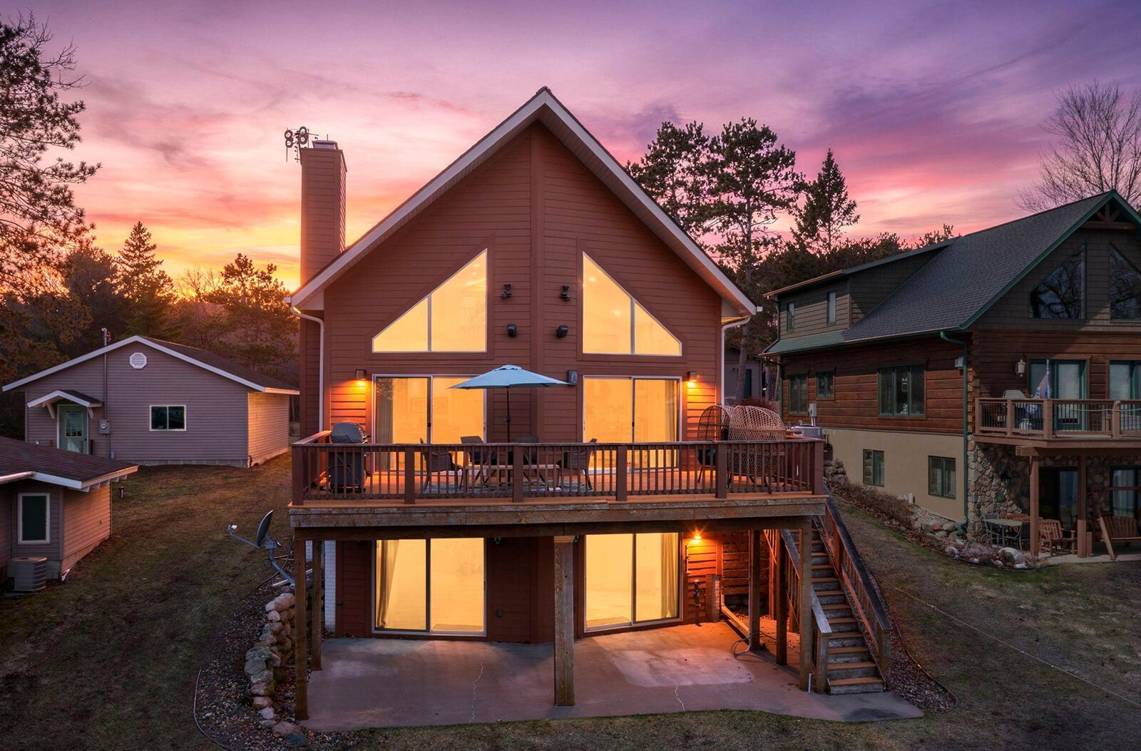 Property Photo: 902 Sunrise Beach Drive WI 54001