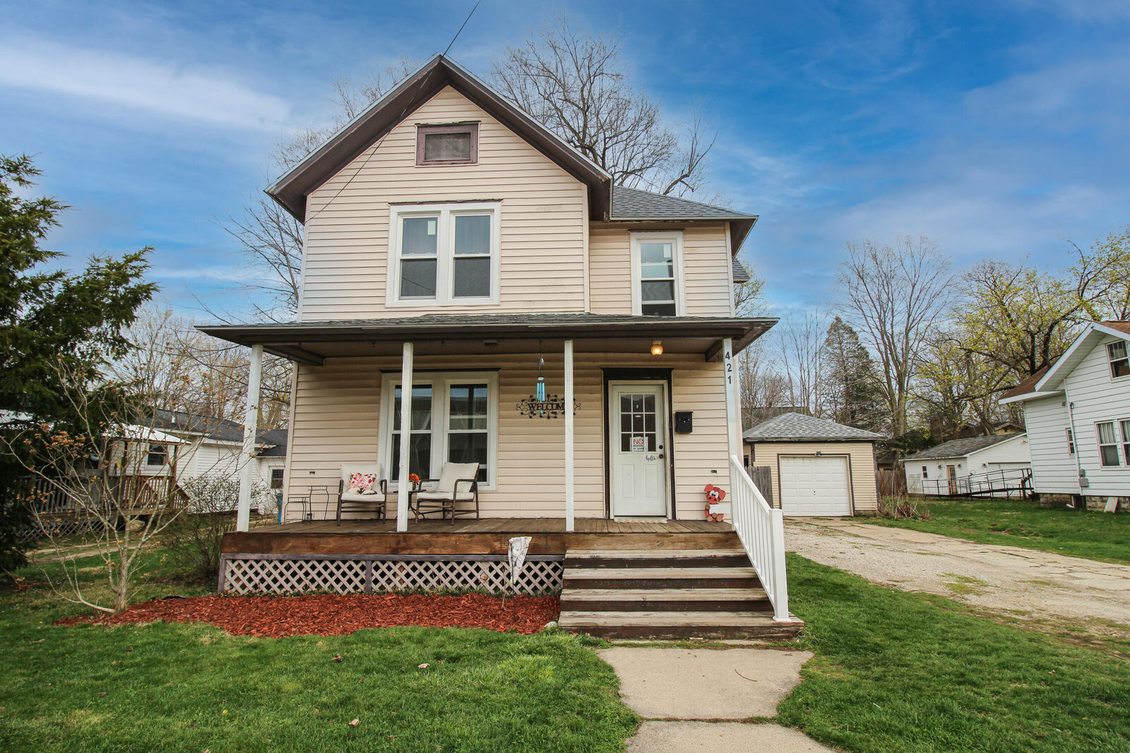 Property Photo:  421 East Street  MI 49093 
