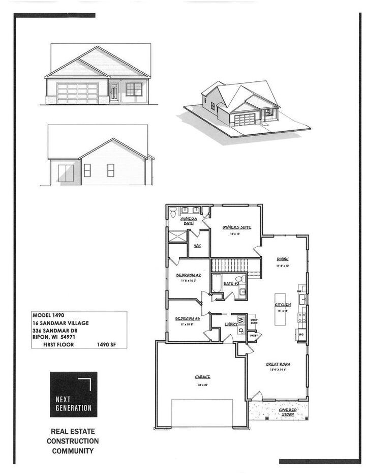 Property Photo:  336 Sandmar Drive  WI 54971 