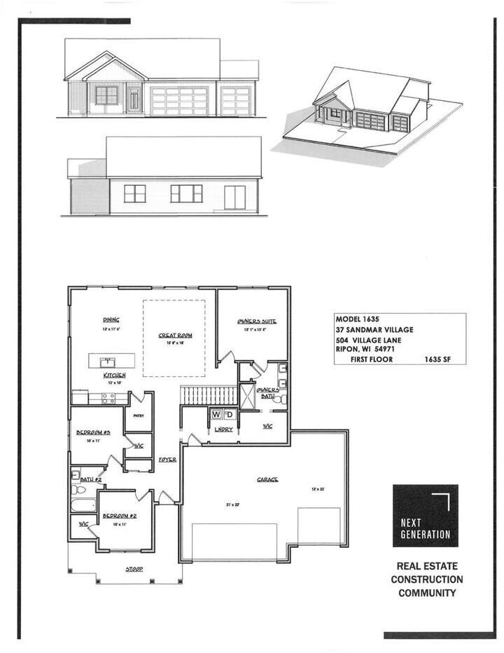 Property Photo:  504 Village Lane  WI 54971 