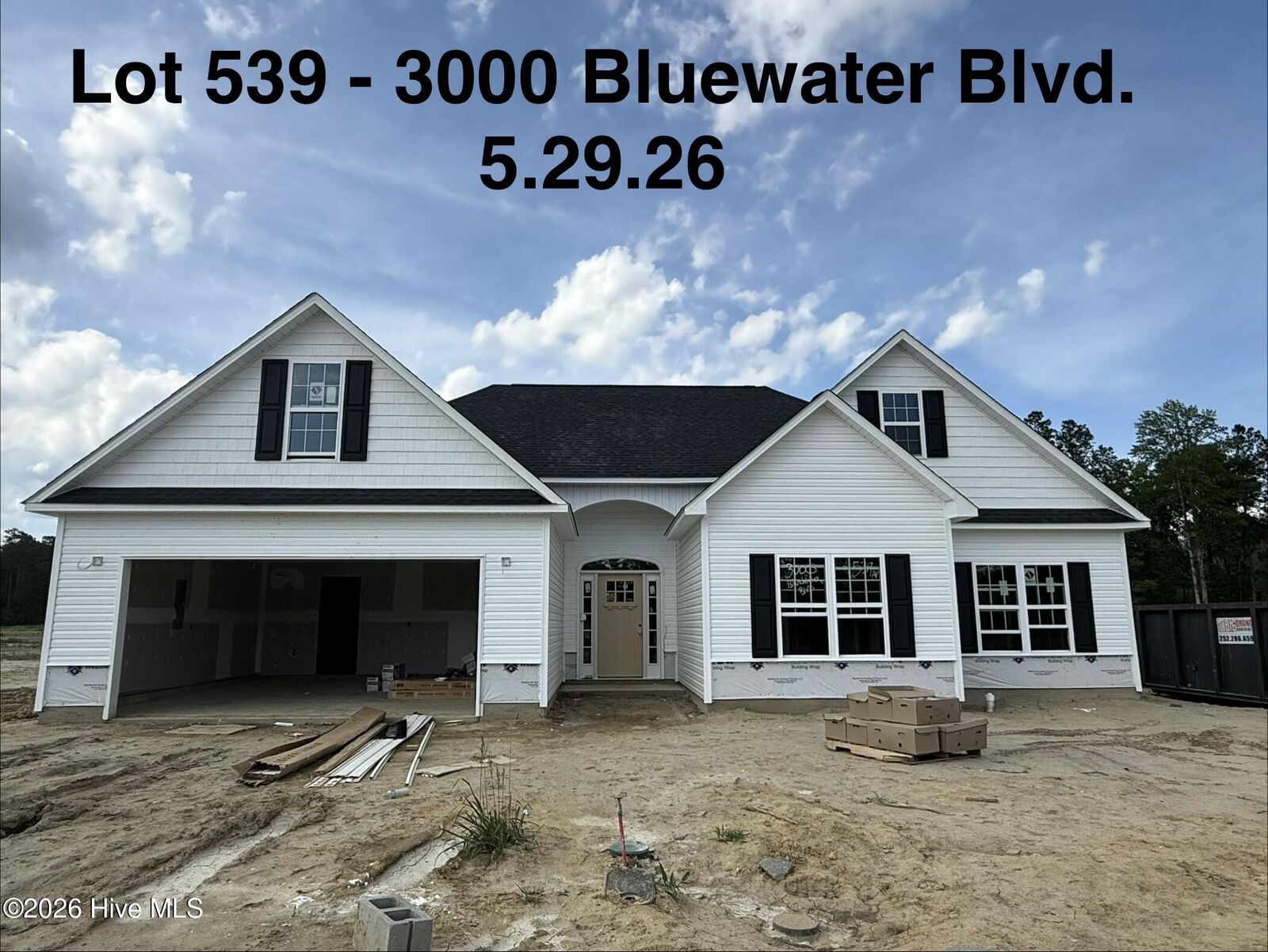 Property Photo: 3000 Bluewater Boulevard NC 28562