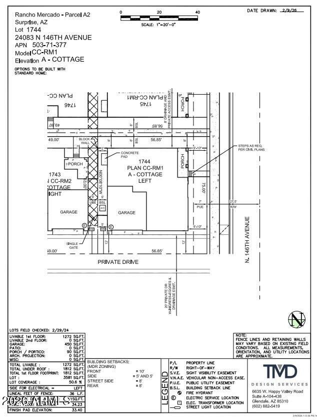 Property Photo:  24083 N 146th Avenue  AZ 85387 