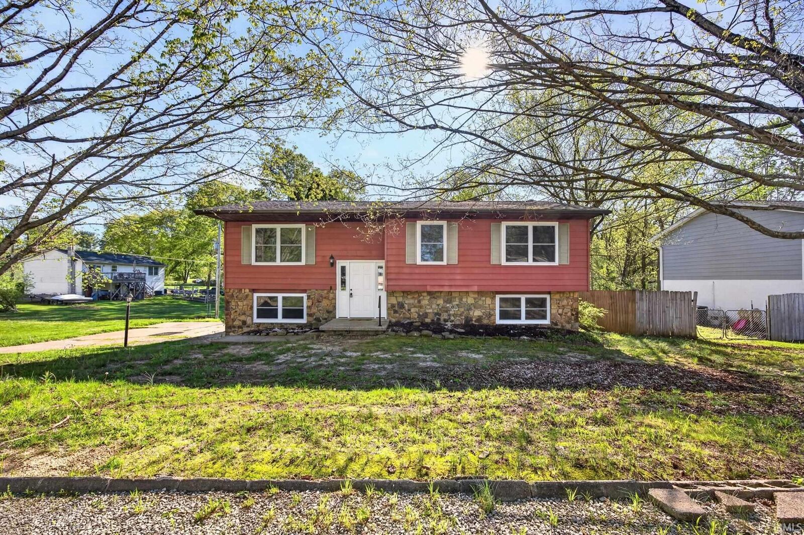 Property Photo:  100 N Langley Drive  IN 47429-1624 