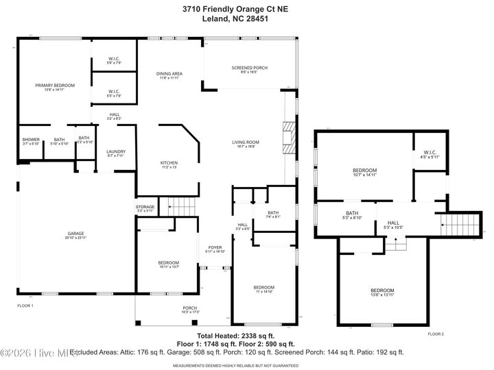Property Photo:  3710 Friendly Orange Court NE  NC 28451 