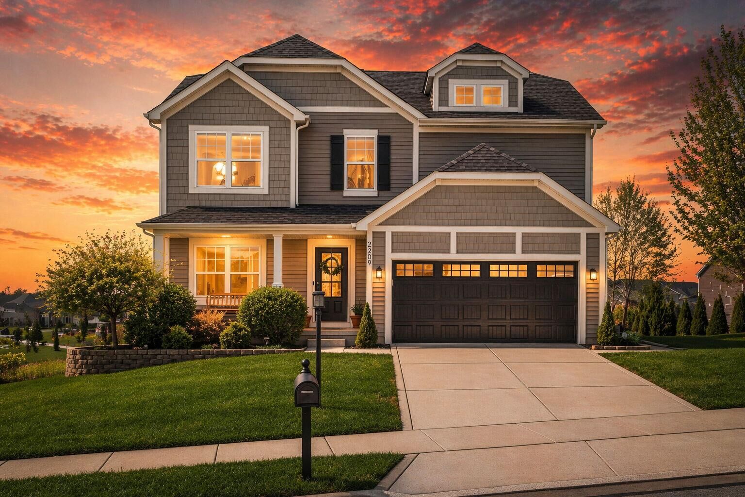 Property Photo:  2209 Wicklow Drive  IN 46385 