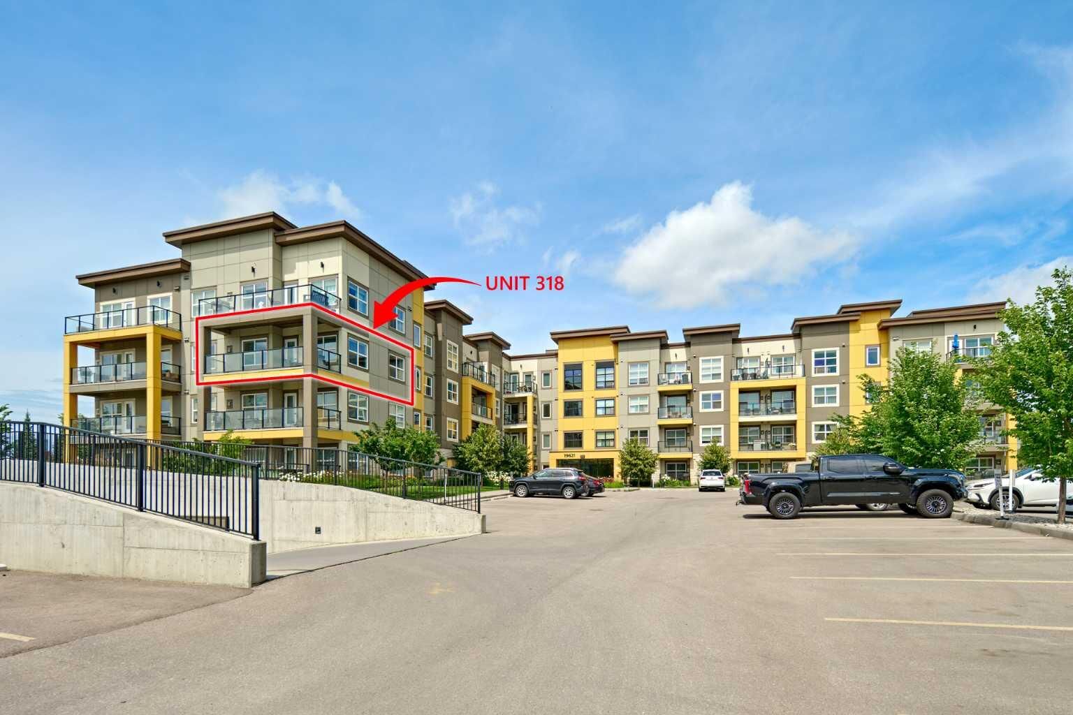 Property Photo: 19621 40 Street SE 318 AB T3M 3B2