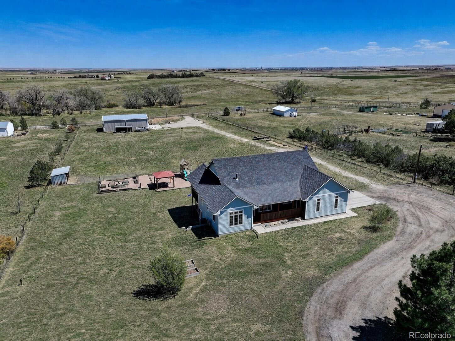 Property Photo: 59956 E Commanche Way CO 80136