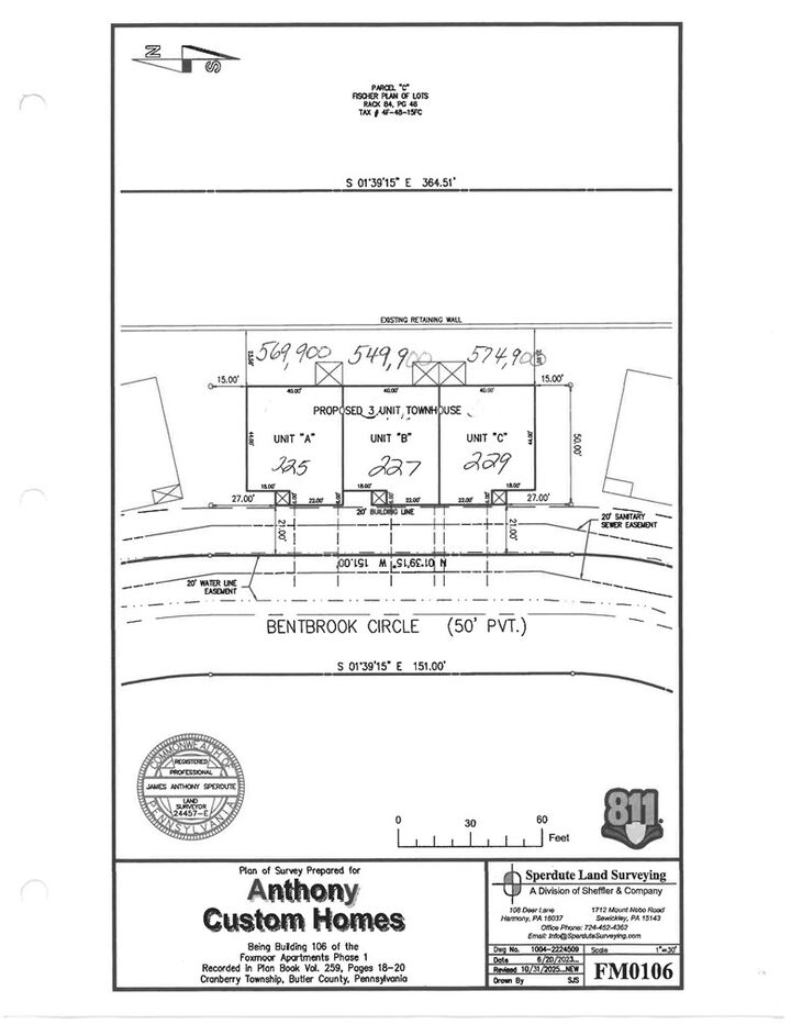 Property Photo:  229 Bentbrook Cir  PA 16066 