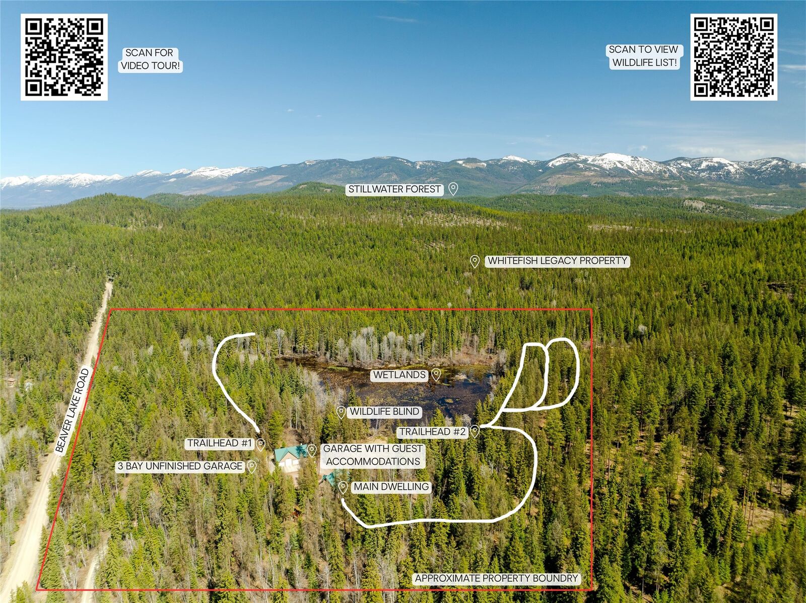 Property Photo: 675 Beaver Lake Road MT 59937