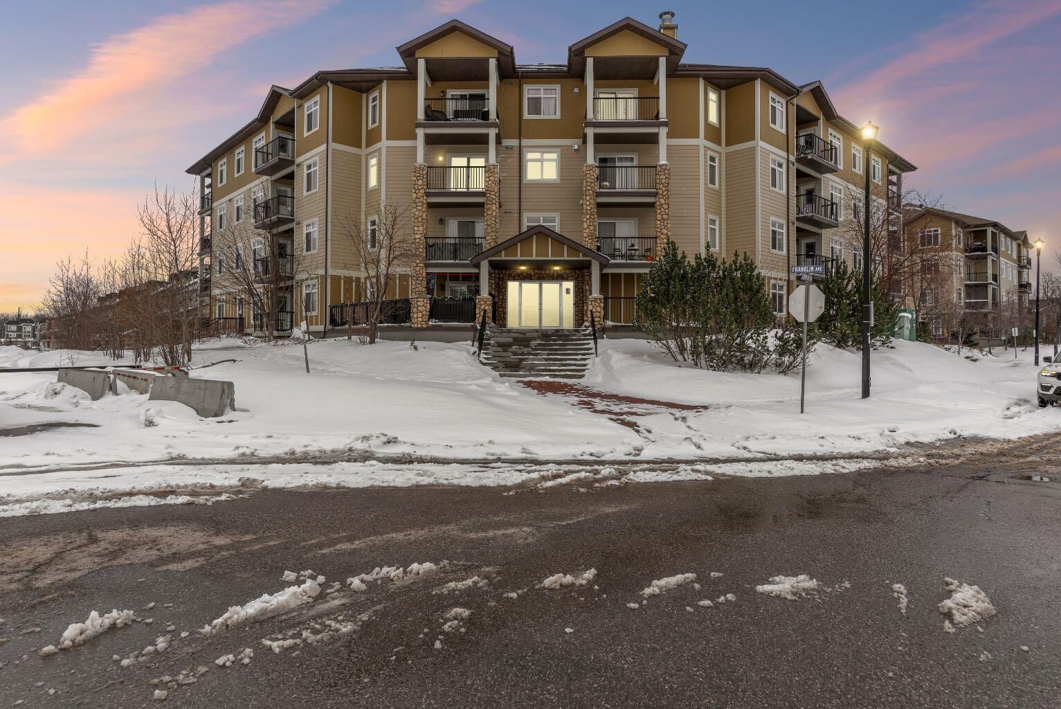 Property Photo: 100 Denholm Gate 204 AB T9H 0B2