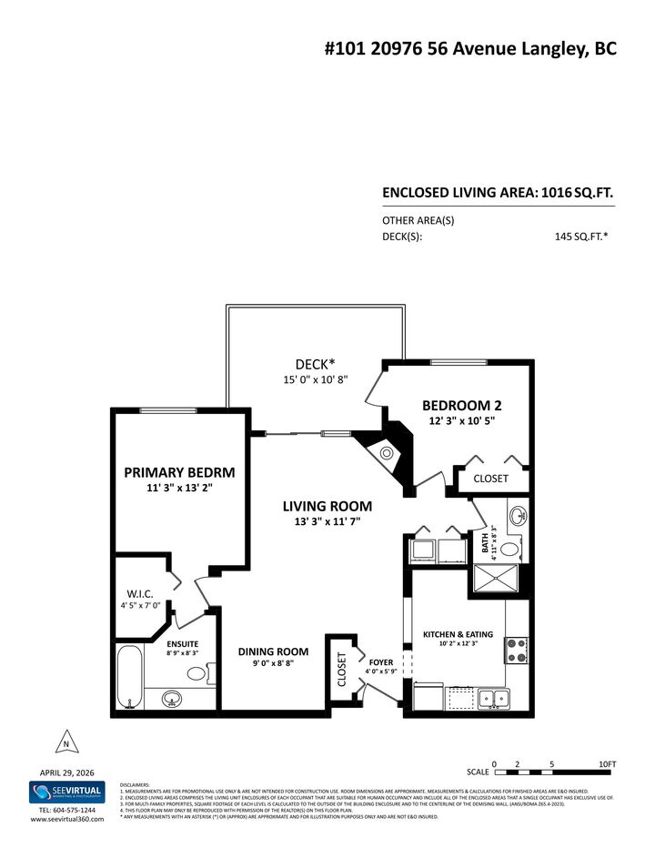 Property Photo: 20976 56 Avenue 101 BC V3A 7Z2