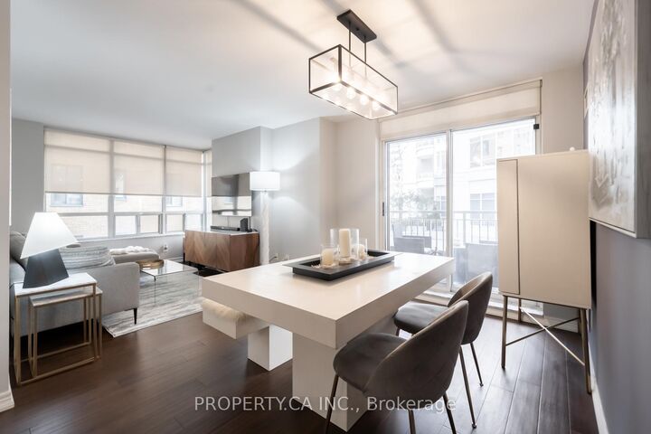 Property Photo: 60 St Clair Avenue W 202 ON M4V 1M1