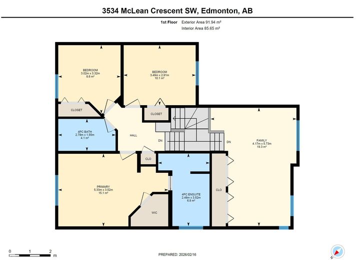Property Photo:  3534 McLean Crescent SW  AB T6W 1M3 