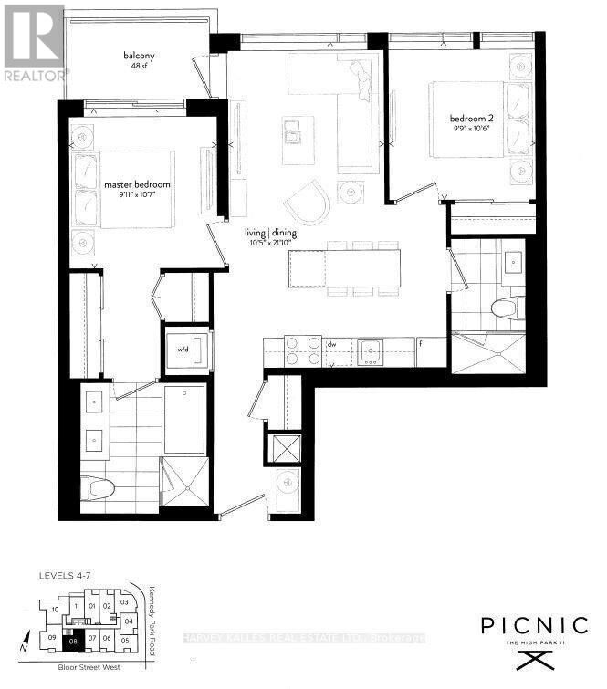 Property Photo:  2118 Bloor Street West 407  ON M6S 1M8 