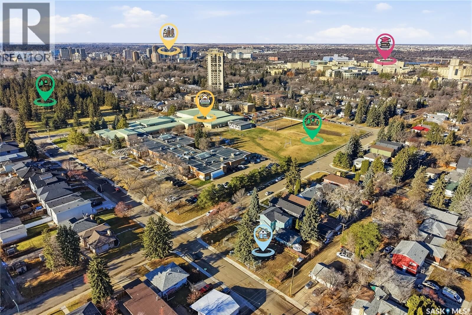 Property Photo:  1401 Colony Street  SK S7N 0S8 