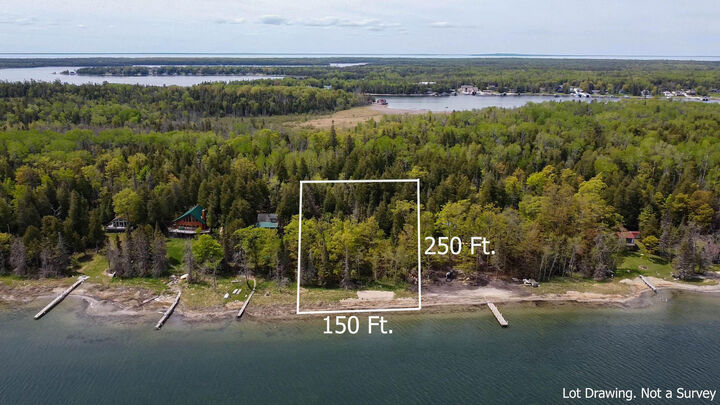 Property Photo:  800 S Big Lasalle Island  MI 49719 