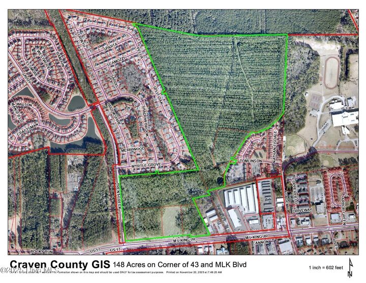 Property Photo:  22 Acres Dr Mlk Jr Boulevard  NC 28562 