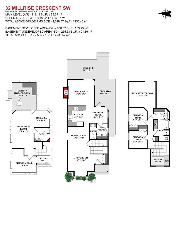 Property Photo:  32 Millrise Crescent SW  AB T2Y 2H6 