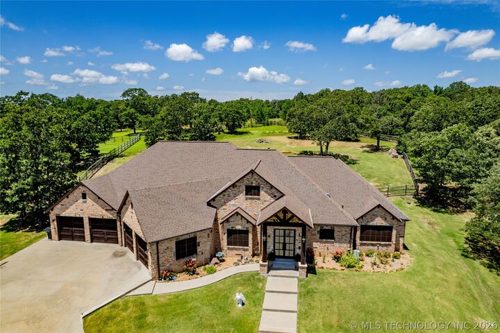Property Photo:  13380 S Garrett Street  OK 74066 