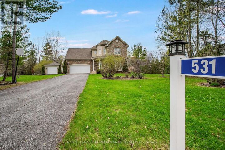 Property Photo:  531 Du Bercail Road  ON K0B 1K0 
