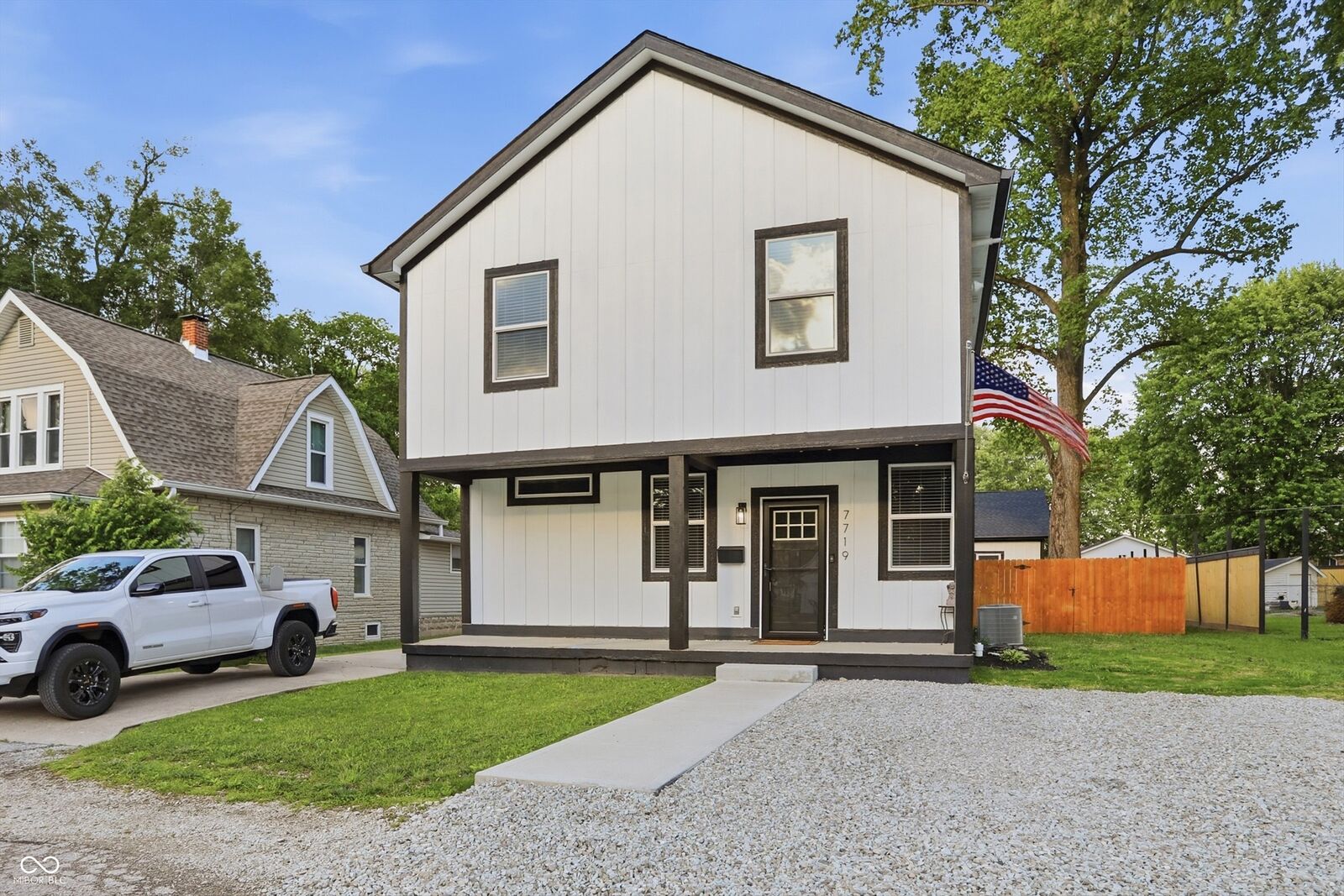 Property Photo:  7719 Huff Street  IN 46259 