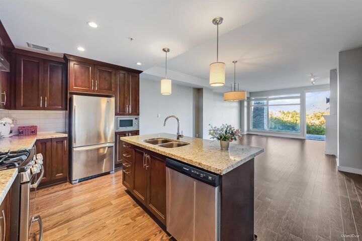 Property Photo:  5055 Springs Boulevard 112  BC V4M 0A5 