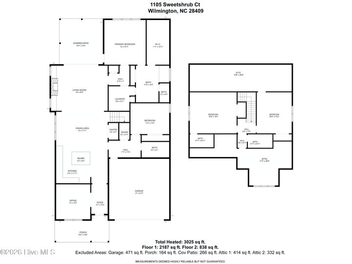 Property Photo: 1105 Sweetshrub Court NC 28409