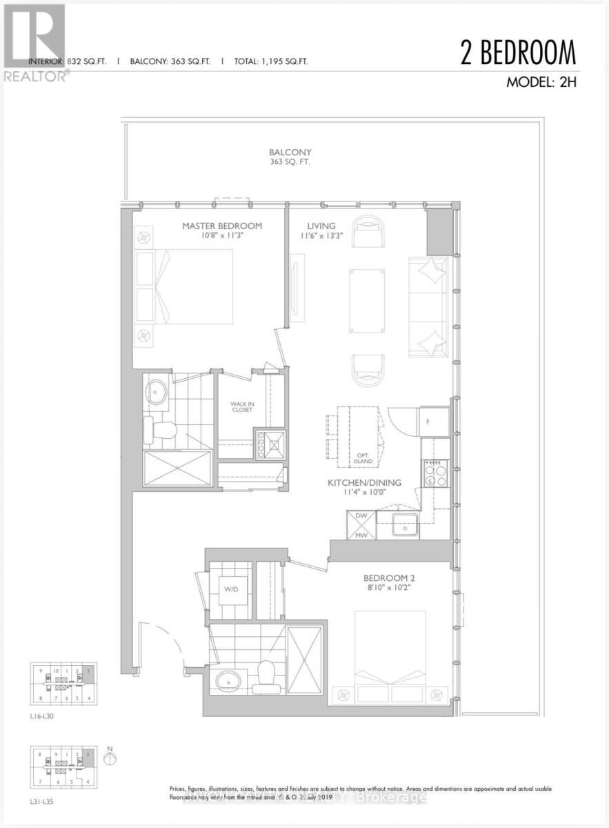 Property Photo:  65 Broadway Avenue 3503  ON M4P 1T9 