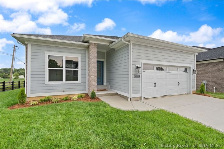 Property Photo:  3100 Bridlewood Lane Lot 309  IN 47150 