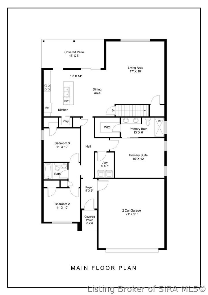 Property Photo:  3100 Bridlewood Lane Lot 309  IN 47150 