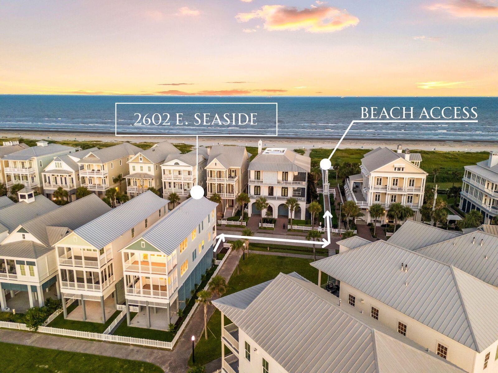 Property Photo:  2602 E Seaside Drive  TX 77550 