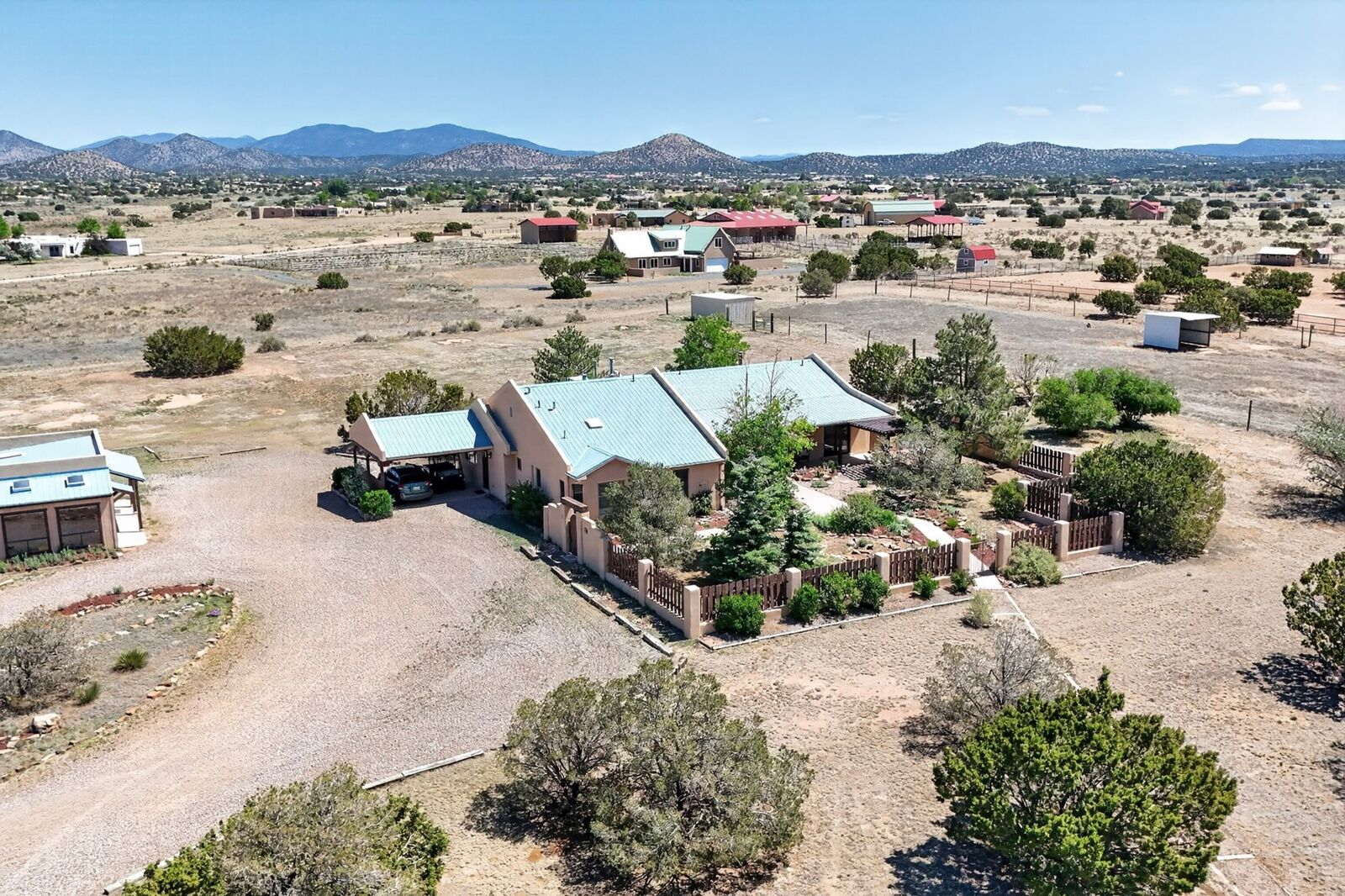 Property Photo: 10 Blue Mesa Road NM 87508