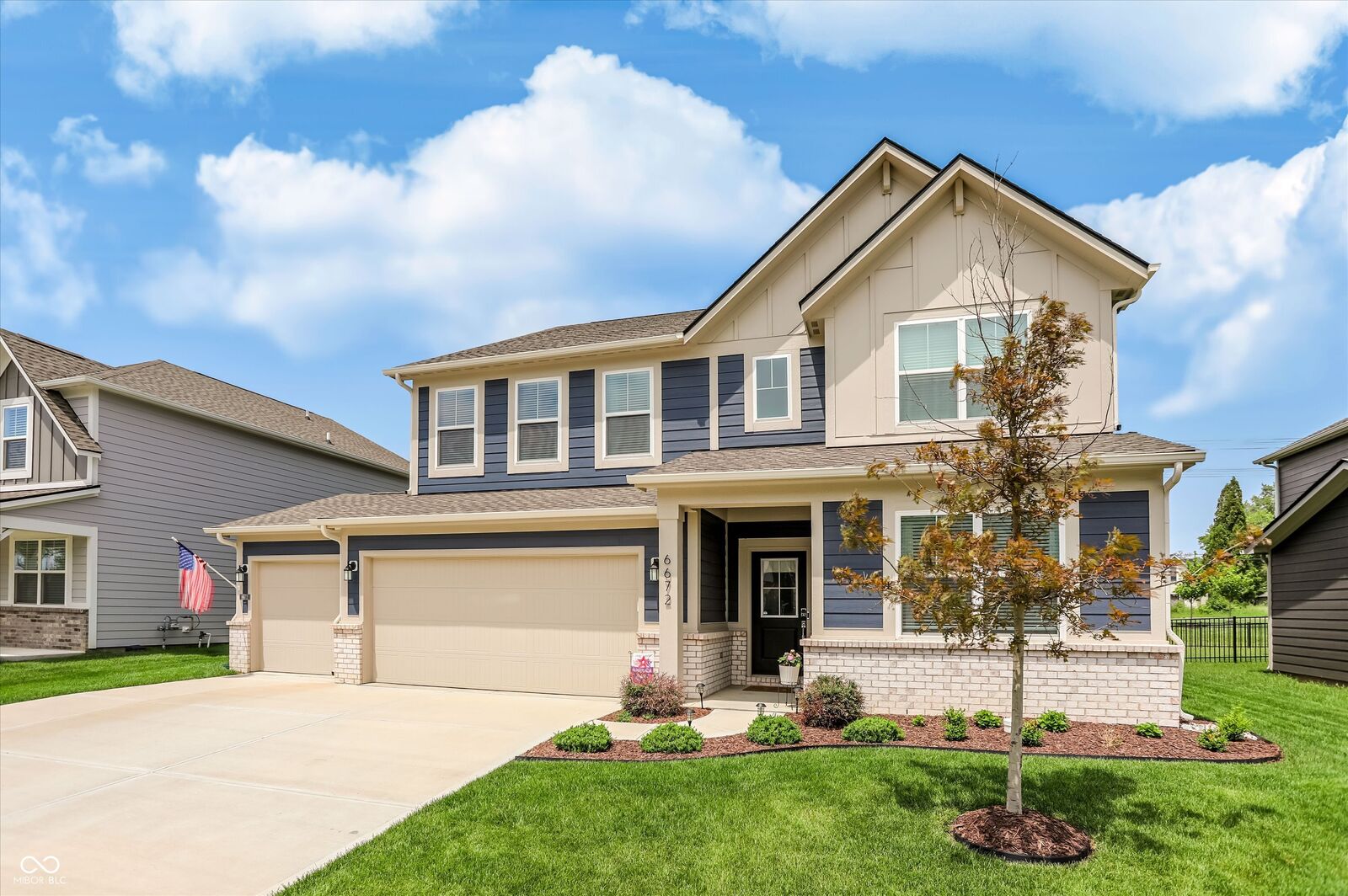 Property Photo: 6672 Sugar Creek Lane IN 46075