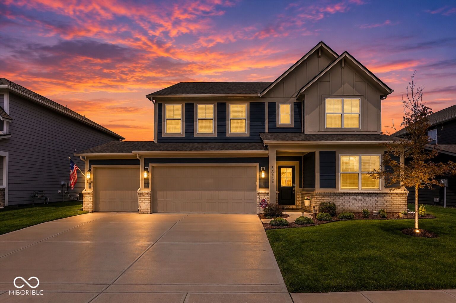 Property Photo:  6672 Sugar Creek Lane  IN 46075 