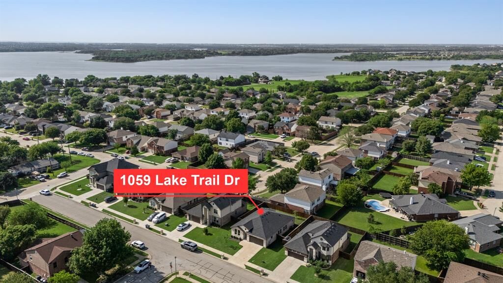 Property Photo: 1059 Lake Trail Drive TX 75068