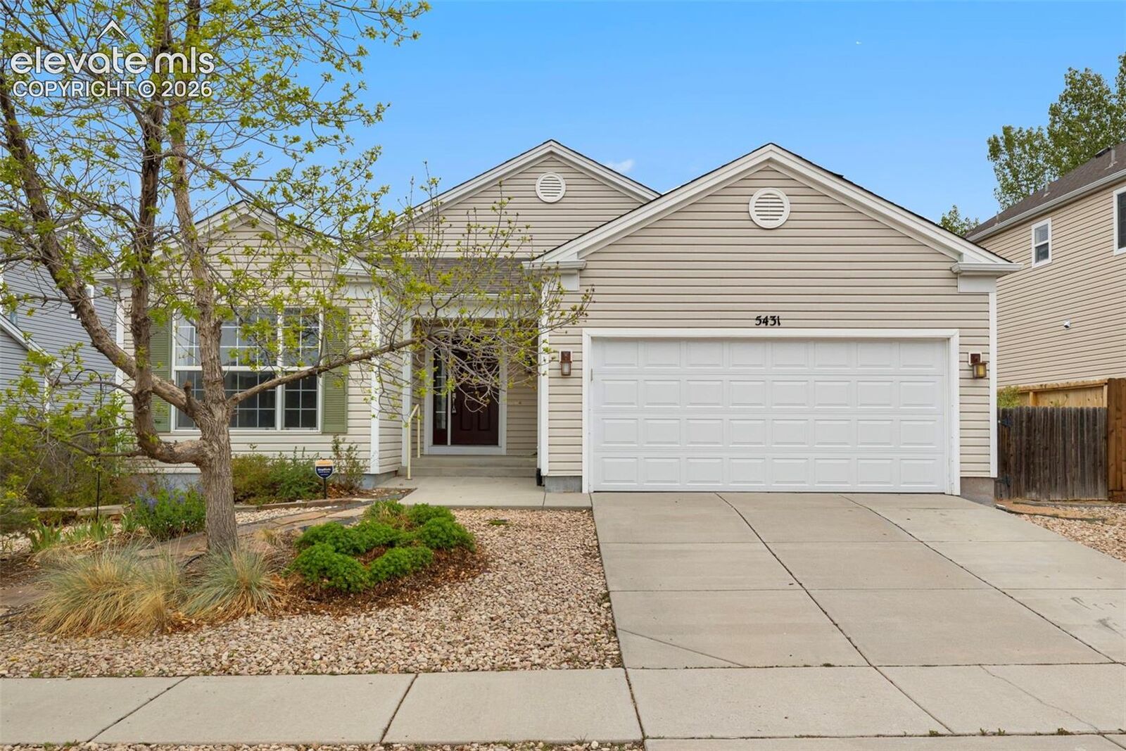 Property Photo: 5431 Ansel Drive CO 80923