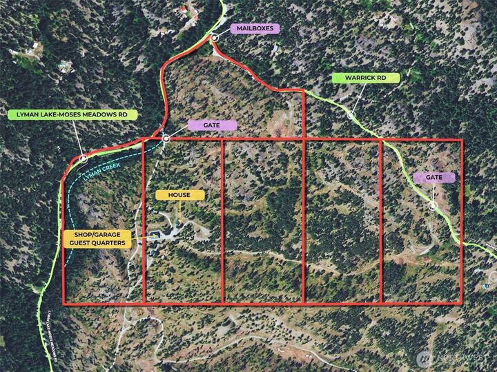 Property Photo:  1942  Lyman Lake-Moses Meadows Road  WA 98855 