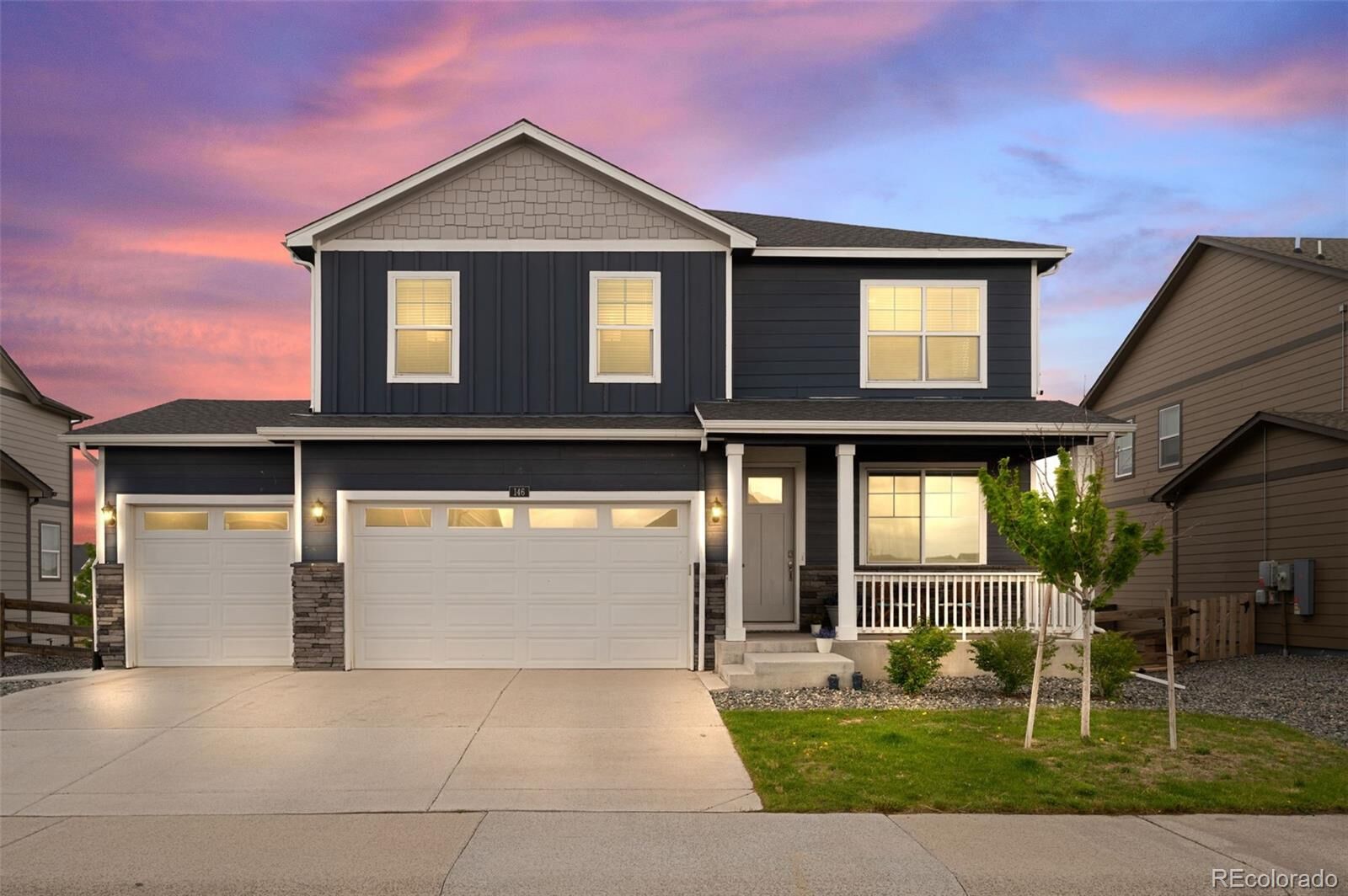 Property Photo:  146 Racer Street  CO 80102 