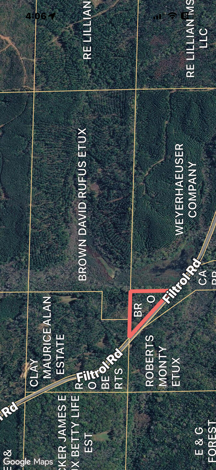 Property Photo:  95 +/- Acres Filtrol Road  MS 38848 