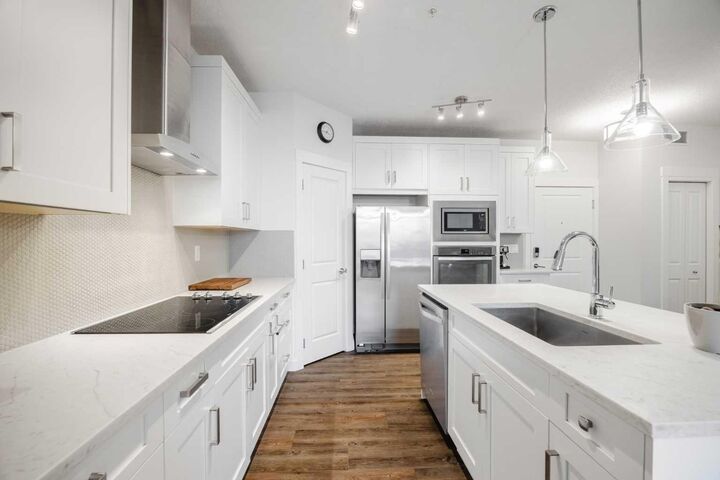 Property Photo:  110 Auburn Meadows View SE 105  AB T3M 2M2 